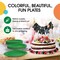 50 Count Emerald Green Paper Plates Elegant Disposable Party Celebrations for 7"